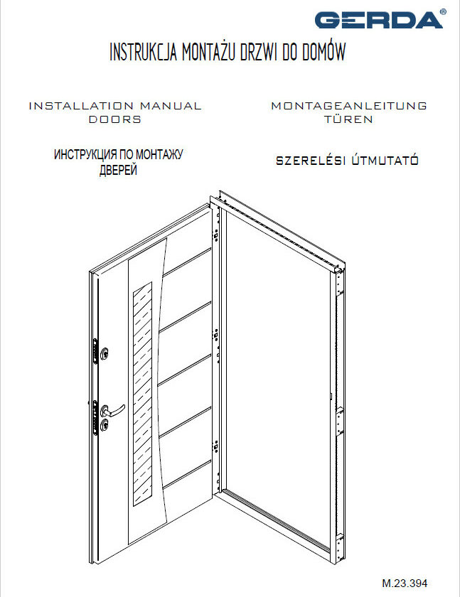 Drzwi do domów – Instrukcja montażu