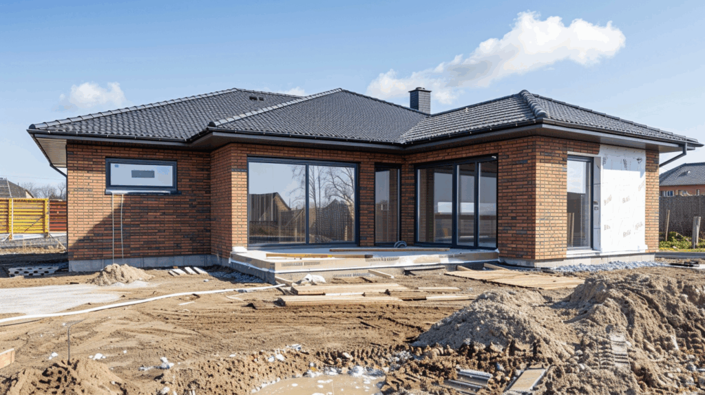 Na jakim etapie budowy montujemy drzwi wejściowe?