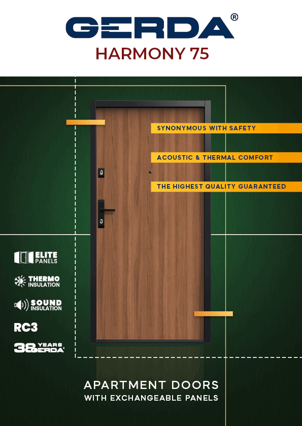 Apartment doors HARMONY 75