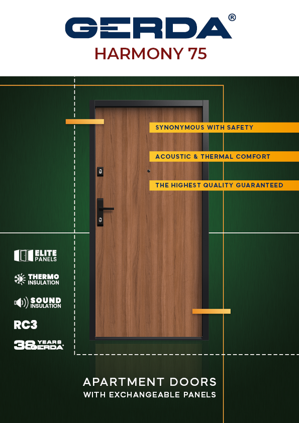 Apartment doors HARMONY 75