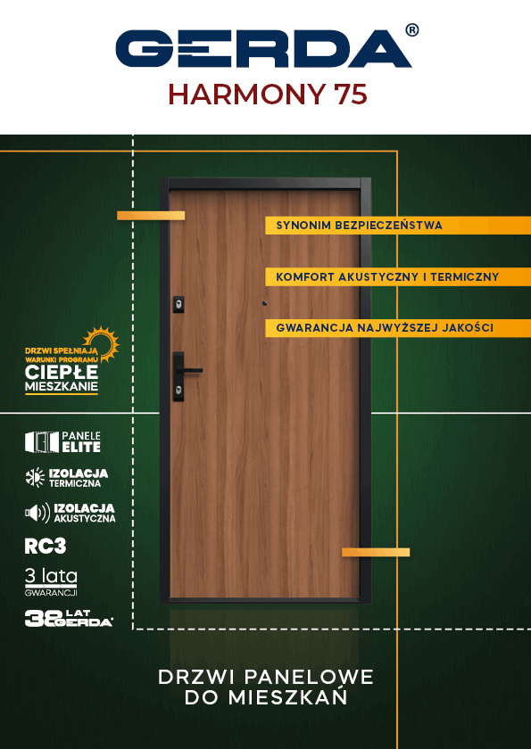 Katalog drzwi do mieszkań HARMONY 75