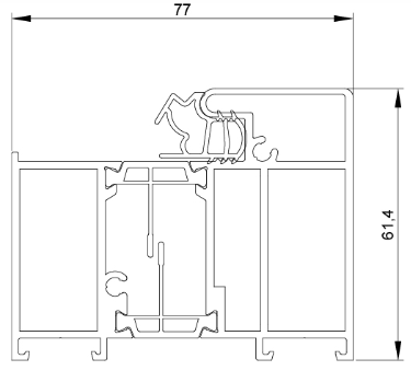 Wymiary ościeżnicy w drzwiach GERDA