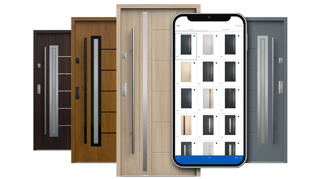 Konfigurator wizualny drzwi Gerda