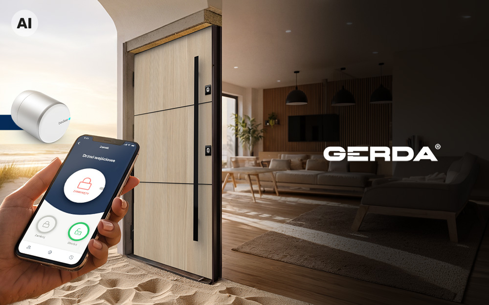 Wakacje bez stresu. Jak smart lock tedee ułatwia zarządzanie dostępem do domu?