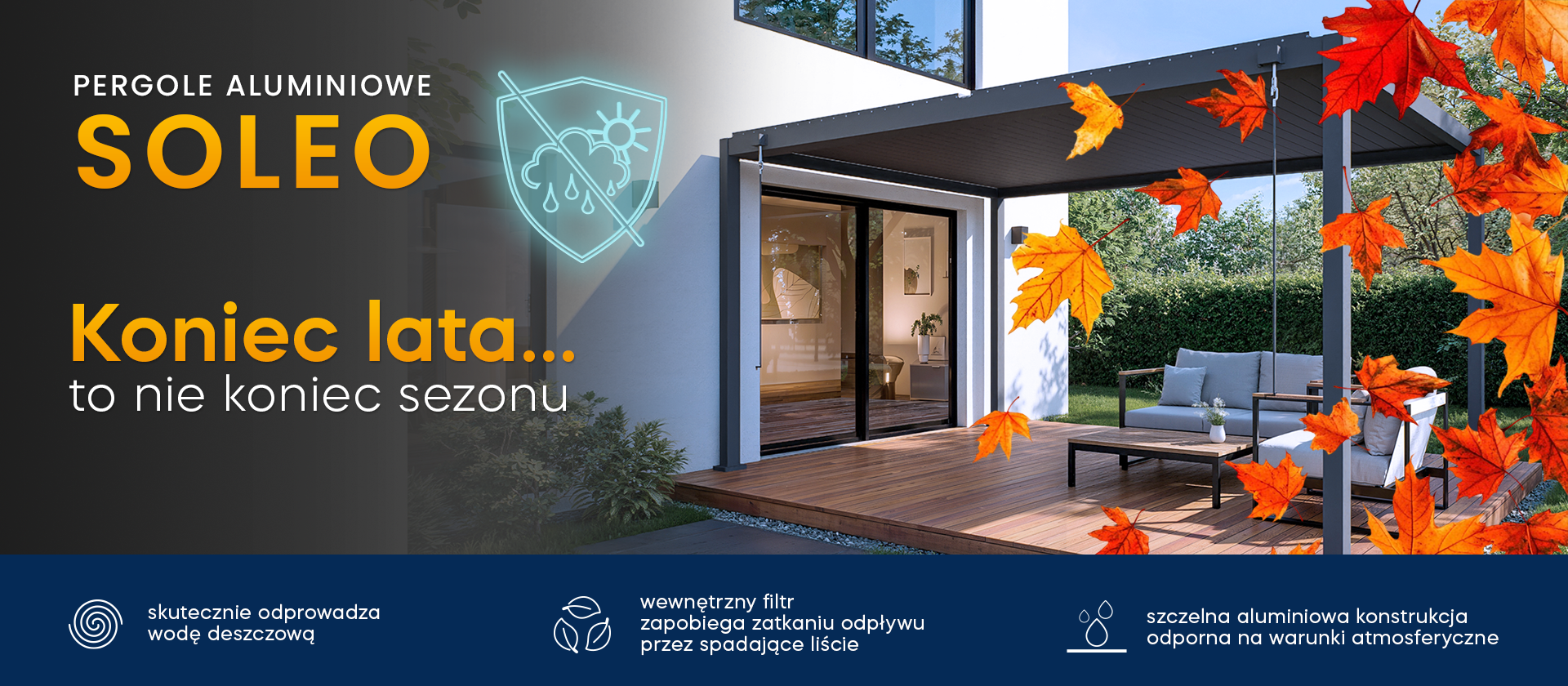 Pergola aluminiowa SOLEO